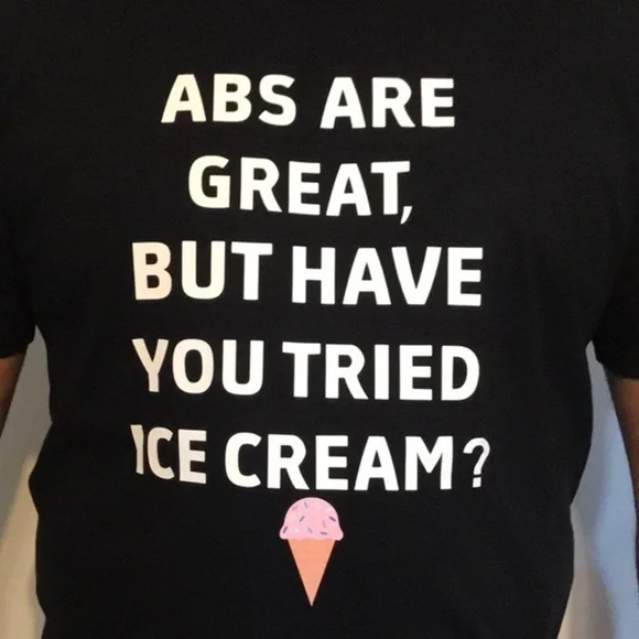 “ABS ARE GREAT” T-SHIRT ✨✨✨ - Picture 2 of 4